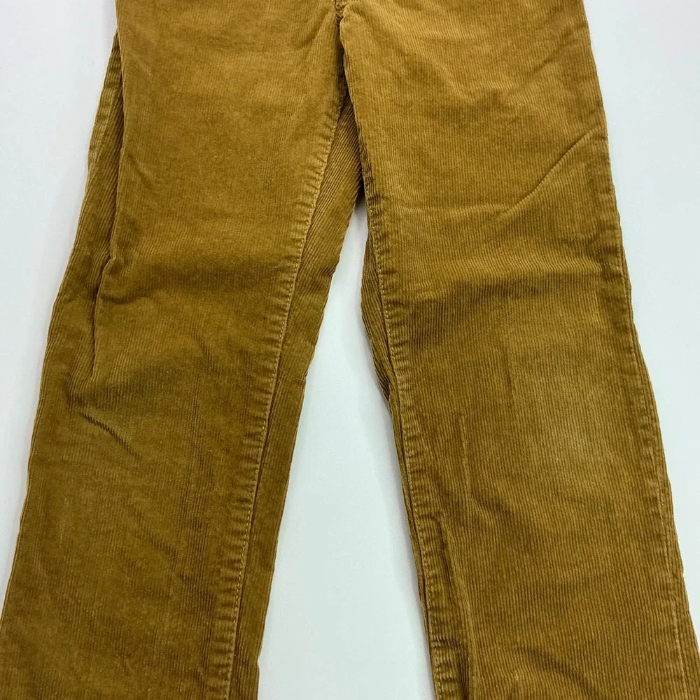 Children's Place Tan Corduroy Pants Kids Size 8 Adjustable Waist Straight Leg